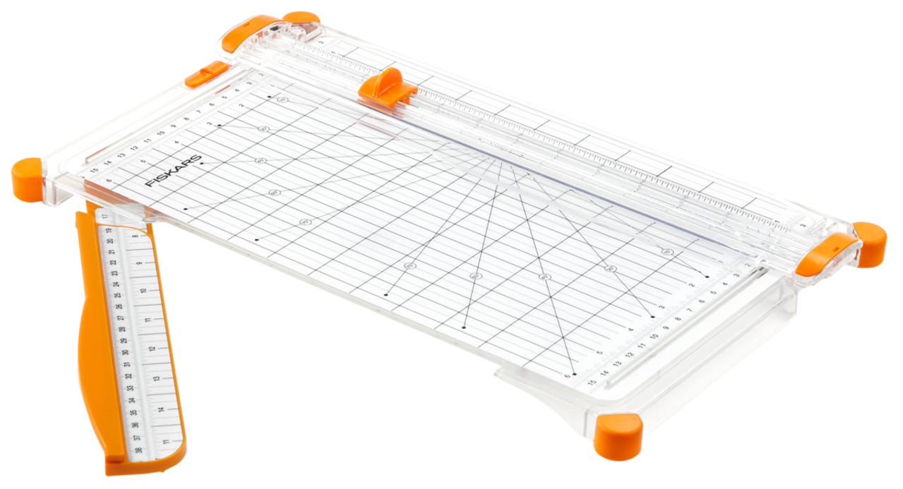Fiskars SureCut Paper Trimmer A4 Wide Base + GRATIS Trimmer Blades (1077980)