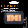Fiskars SureCut Paper Trimmer Blades TripleTrack Titanium Straight Cutting (1004677) Fiskars SureCut Paper Trimmer Blades TripleTrack Titanium Straight Cutting (1004677)