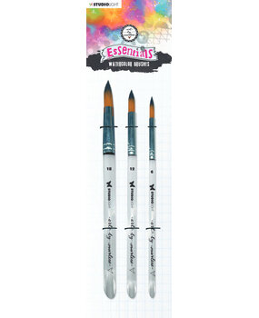 Studio Light Essentials Watercolor Brushes (3pcs) (ABM-ES-BRUSH04) Studio Light Essentials Watercolor Brushes (3pcs) (ABM-ES-BRUSH04)