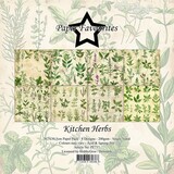 Paper Favourites Kitchen Herbs 12x12 Inch Paper Pad (PF737)