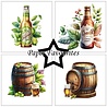 Paper Favourites Bottle of Beer 6x6 Inch Paper Pad (PF536) Paper Favourites Bottle of Beer 6x6 Inch Paper Pad (PF536)