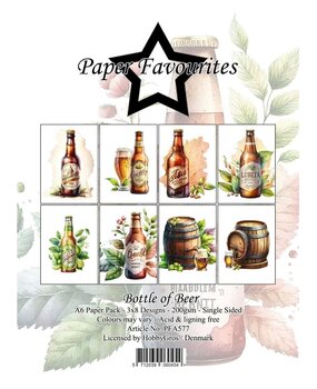 Paper Favourites Bottle of Beer A6 Paper Pad (PFA577) Paper Favourites Bottle of Beer A6 Paper Pad (PFA577)