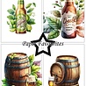 Paper Favourites Bottle of Beer A6 Paper Pad (PFA577) Paper Favourites Bottle of Beer A6 Paper Pad (PFA577)