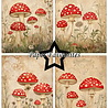 Paper Favourites Rustic Mushrooms A6 Paper Pad (PFA579) Paper Favourites Rustic Mushrooms A6 Paper Pad (PFA579)