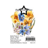 Paper Favourites Die-Cuts Spring Flowers #3 (PFD011)