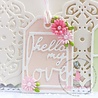 Dress My Craft Cutting Die Love You Tags (DMCD2288) (OUTLET) Dress My Craft Cutting Die Love You Tags (DMCD2288) (OUTLET)