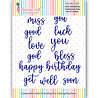 Dress My Craft Cutting Die Card Sentiments (DMCD5082) (OUTLET) Dress My Craft Cutting Die Card Sentiments (DMCD5082) (OUTLET)