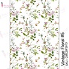 Dress My Craft Transfer Me Vintage Floral #5 (DMCDP3973) (OUTLET) Dress My Craft Transfer Me Vintage Floral #5 (DMCDP3973) (OUTLET)