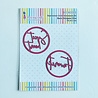 Dress My Craft Cutting Die Basic Designer Expression Circle Sentiments #2 (DMCD5005) (OUTLET) Dress My Craft Cutting Die Basic Designer Expression Circle Sentiments #2 (DMCD5005) (OUTLET)