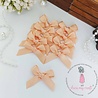Dress My Craft Satin Ribbon Bows Peach (10pcs) (DMCA6341) (OUTLET) Dress My Craft Satin Ribbon Bows Peach (10pcs) (DMCA6341) (OUTLET)