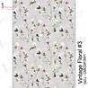 Dress My Craft Transfer Me Vintage Floral #3 (DMCDP3951) (OUTLET) Dress My Craft Transfer Me Vintage Floral #3 (DMCDP3951) (OUTLET)