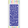 Dress My Craft Cutting Die Slimline Sentiments (DMCD4279) (OUTLET) Dress My Craft Cutting Die Slimline Sentiments (DMCD4279) (OUTLET)