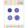 Dress My Craft Cutting Die Basic Designer Small Gears (DMCD6171) (OUTLET) Dress My Craft Cutting Die Basic Designer Small Gears (DMCD6171) (OUTLET)