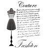Dress My Craft Stencil A4 Couture Fashion (DMC-455) (OUTLET) Dress My Craft Stencil A4 Couture Fashion (DMC-455) (OUTLET)