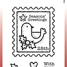 Woodware Bird Post Clear Stamps (FRM042) (OUTLET) Woodware Bird Post Clear Stamps (FRM042) (OUTLET)