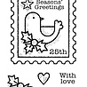 Woodware Bird Post Clear Stamps (FRM042) (OUTLET) Woodware Bird Post Clear Stamps (FRM042) (OUTLET)