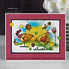 Woodware Semi Circle Texture Clear Stamps (FRM052) (OUTLET) Woodware Semi Circle Texture Clear Stamps (FRM052) (OUTLET)