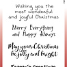 Woodware Christmas Extras Clear Stamps (FRM065) (OUTLET) Woodware Christmas Extras Clear Stamps (FRM065) (OUTLET)