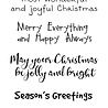 Woodware Christmas Extras Clear Stamps (FRM065) (OUTLET) Woodware Christmas Extras Clear Stamps (FRM065) (OUTLET)