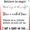 Woodware Spell Time Clear Stamps (FRM067) (OUTLET) Woodware Spell Time Clear Stamps (FRM067) (OUTLET)