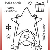 Woodware Star Gnome Clear Stamps (FRS1002) (OUTLET) Woodware Star Gnome Clear Stamps (FRS1002) (OUTLET)