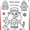 Woodware Snow Gnomes Clear Stamps (FRS1006) (OUTLET) Woodware Snow Gnomes Clear Stamps (FRS1006) (OUTLET)