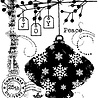 Woodware Winter Bauble Clear Stamps (FRS1014) (OUTLET) Woodware Winter Bauble Clear Stamps (FRS1014) (OUTLET)
