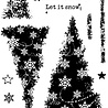 Woodware Snowflake Trees Clear Stamps (FRS1016) (OUTLET) Woodware Snowflake Trees Clear Stamps (FRS1016) (OUTLET)