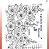 Woodware Hollyhocks Clear Stamps (FRS1049) (OUTLET) Woodware Hollyhocks Clear Stamps (FRS1049) (OUTLET)