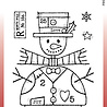 Woodware Wooden Snowman Clear Stamps (FRS1060) (OUTLET) Woodware Wooden Snowman Clear Stamps (FRS1060) (OUTLET)