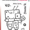 Woodware Thank You Monster Clear Stamps (FRS1069) (OUTLET) Woodware Thank You Monster Clear Stamps (FRS1069) (OUTLET)