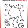 Woodware Blot Monster Clear Stamps (FRS1070) (OUTLET) Woodware Blot Monster Clear Stamps (FRS1070) (OUTLET)