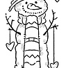 Woodware Tall Snowman Clear Stamps (FRS422) (OUTLET) Woodware Tall Snowman Clear Stamps (FRS422) (OUTLET)