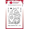 Woodware Valentine Gnome Clear Stamp (FRS846) (OUTLET) Woodware Valentine Gnome Clear Stamp (FRS846) (OUTLET)