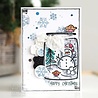 Woodware Snow Jar Clear Stamp (FRS869) (OUTLET) Woodware Snow Jar Clear Stamp (FRS869) (OUTLET)