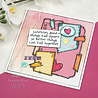 Woodware Layered Scraps Clear Stamps (FRS932) (OUTLET) Woodware Layered Scraps Clear Stamps (FRS932) (OUTLET)