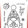 Woodware Winter Gnome Clear Stamps (FRS938) (OUTLET) Woodware Winter Gnome Clear Stamps (FRS938) (OUTLET)