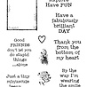 Woodware Tagged Greeings Clear Stamps (FRS974) (OUTLET) Woodware Tagged Greeings Clear Stamps (FRS974) (OUTLET)