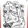Woodware Two Tags Clear Stamps (FRS983) (OUTLET) Woodware Two Tags Clear Stamps (FRS983) (OUTLET)