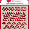 Woodware Batik Stencil (FRST054) (OUTLET) Woodware Batik Stencil (FRST054) (OUTLET)