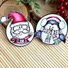Woodware Festive Fuzzies Mini Santa Clear Stamp (JGM021) (OUTLET) Woodware Festive Fuzzies Mini Santa Clear Stamp (JGM021) (OUTLET)