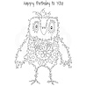 Woodware Fuzzy Friends Hugo Clear Stamp (JGS769) (OUTLET) Woodware Fuzzy Friends Hugo Clear Stamp (JGS769) (OUTLET)