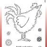 Woodware Fuzzie Friends Clara The Chicken Clear Stamp (JGS805) (OUTLET) Woodware Fuzzie Friends Clara The Chicken Clear Stamp (JGS805) (OUTLET)