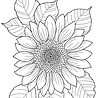 Woodware Sunflower Rays Clear Stamps (JGS835) (OUTLET) Woodware Sunflower Rays Clear Stamps (JGS835) (OUTLET)