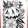 Woodware Pumpkin Flowers Clear Stamps (JGS839) (OUTLET) Woodware Pumpkin Flowers Clear Stamps (JGS839) (OUTLET)