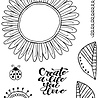 Woodware Petal Doodles Live Life Clear Stamps (JGS860) (OUTLET) Woodware Petal Doodles Live Life Clear Stamps (JGS860) (OUTLET)