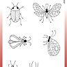 Woodware Bug Doodles Clear Stamps (JGS865) (OUTLET) Woodware Bug Doodles Clear Stamps (JGS865) (OUTLET)