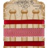 Graphic 45 Trim Triumphant Red (4502291) (OUTLET) Graphic 45 Trim Triumphant Red (4502291) (OUTLET)