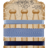 Graphic 45 Trim Bon Voyage & French Blue (4502293) (OUTLET) Graphic 45 Trim Bon Voyage & French Blue (4502293) (OUTLET)