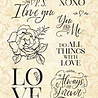Graphic 45 P.S. I Love You Clear Stamps (4502645) (OUTLET) Graphic 45 P.S. I Love You Clear Stamps (4502645) (OUTLET)
